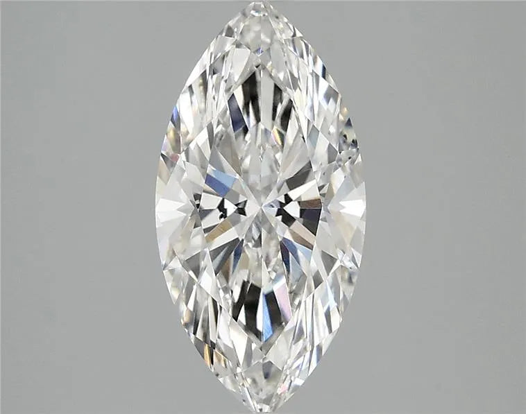 2.04ct Marquise Lab Grown Diamond (Colour F, Clarity SI1, IGI Certified)
