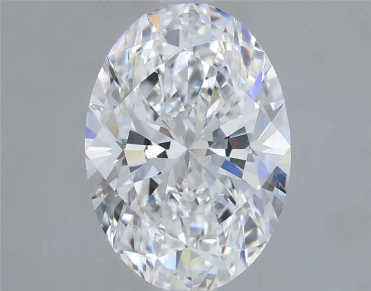 2.04ct Oval Lab Grown Diamond (Colour D, Clarity VVS2, IGI Certified)