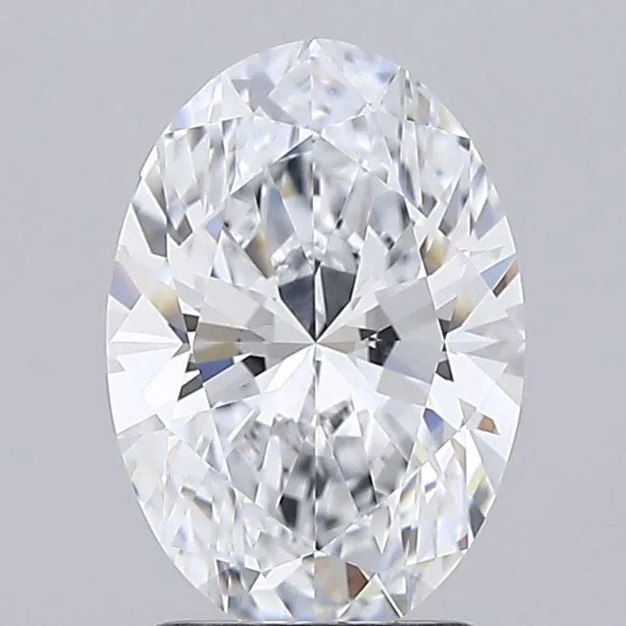 2.04ct Oval Lab Grown Diamond (Colour E, Clarity IF, IGI Certified)