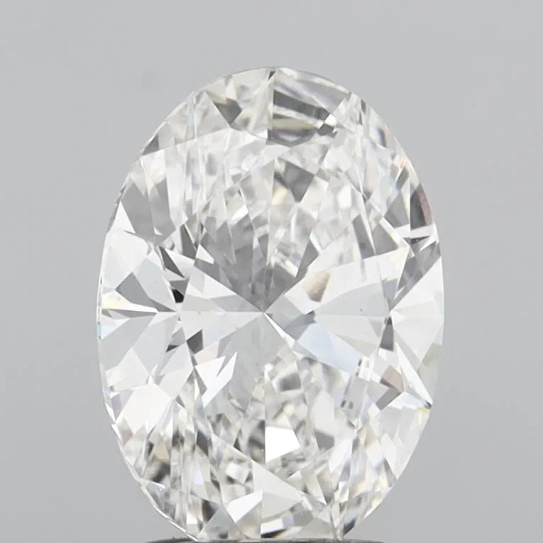 2.04ct Oval Lab Grown Diamond (Colour F, Clarity VVS2, IGI Certified)