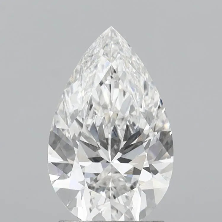 2.04ct Pear Lab Grown Diamond (Colour F, Clarity VVS2, IGI Certified)