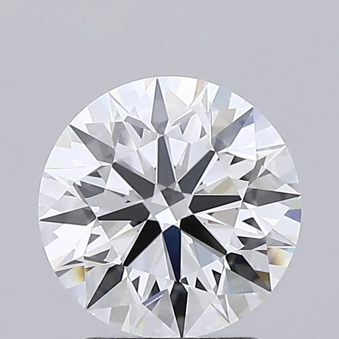 2.04ct Round Lab Grown Diamond (Colour D, Clarity IF, Cut ID, IGI Certified)