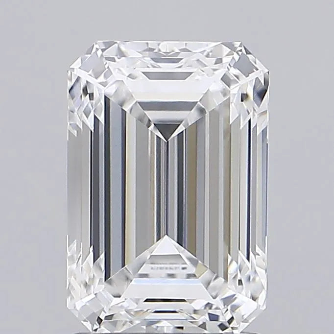 2.05ct Emerald Lab Grown Diamond (Colour E, Clarity VVS2, IGI Certified)