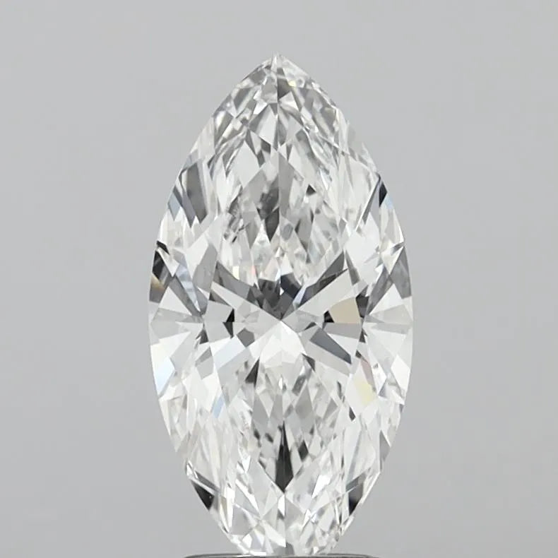 2.05ct Marquise Lab Grown Diamond (Colour E, Clarity VVS2, IGI Certified)