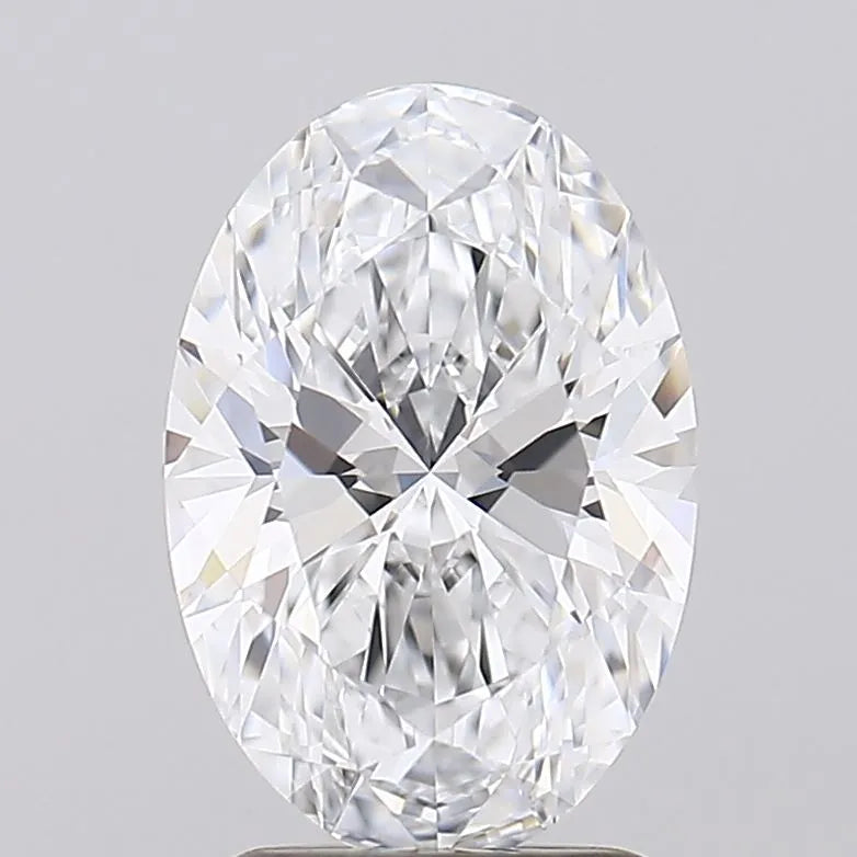 2.05ct Oval Lab Grown Diamond (Colour D, Clarity IF, IGI Certified)