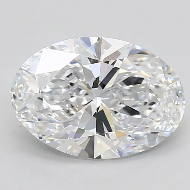 2.05ct Oval Lab Grown Diamond (Colour D, Clarity VVS1, IGI Certified)