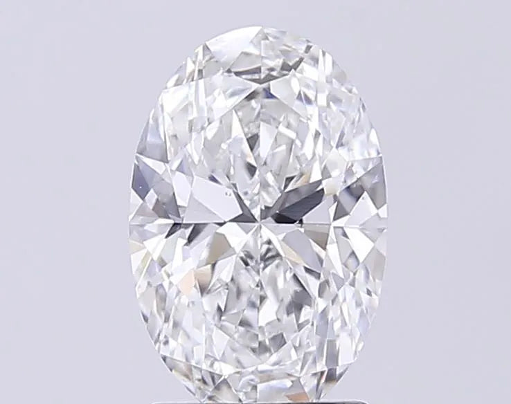 2.05ct Oval Lab Grown Diamond (Colour F, Clarity VS2, IGI Certified)