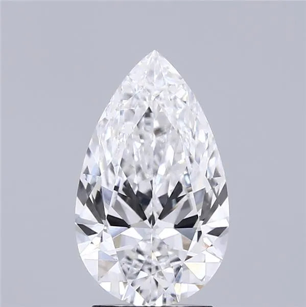 2.05ct Pear Lab Grown Diamond (Colour D, Clarity VVS1, IGI Certified)