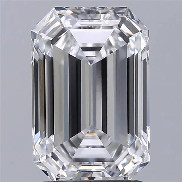 2.06ct Emerald Lab Grown Diamond (Colour E, Clarity VVS2, IGI Certified)