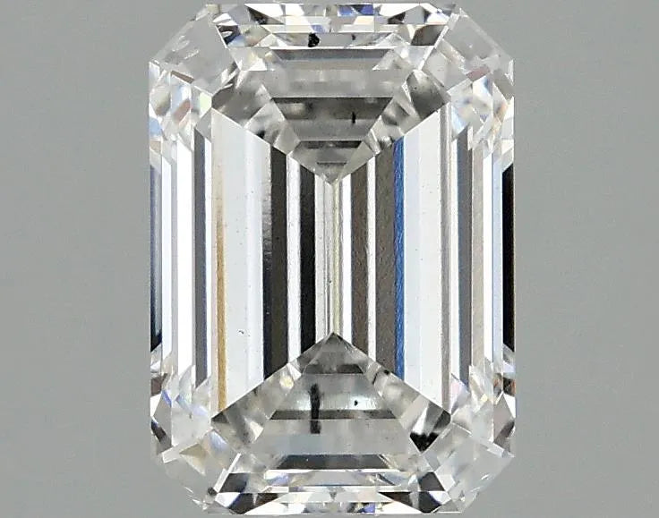 2.06ct Emerald Lab Grown Diamond (Colour F, Clarity SI1, IGI Certified)