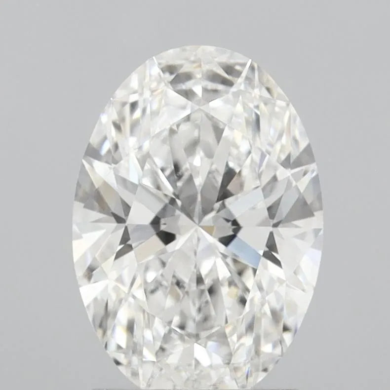 2.06ct Oval Lab Grown Diamond (Colour E, Clarity VVS2, IGI Certified)
