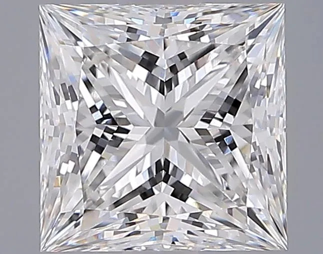 2.06ct Princess Lab Grown Diamond (Colour E, Clarity VVS1, IGI Certified)