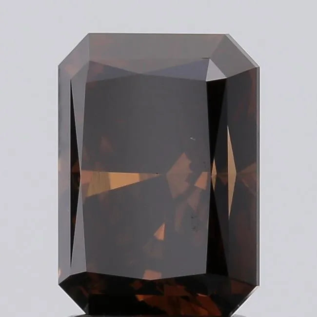 2.06ct Radiant Lab Grown Diamond (Colour Fancy Deep Brown, Clarity VVS2, IGI Certified)