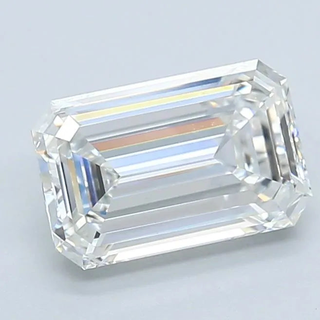 2.07ct Emerald Lab Grown Diamond (Colour E, Clarity VVS2, IGI Certified)
