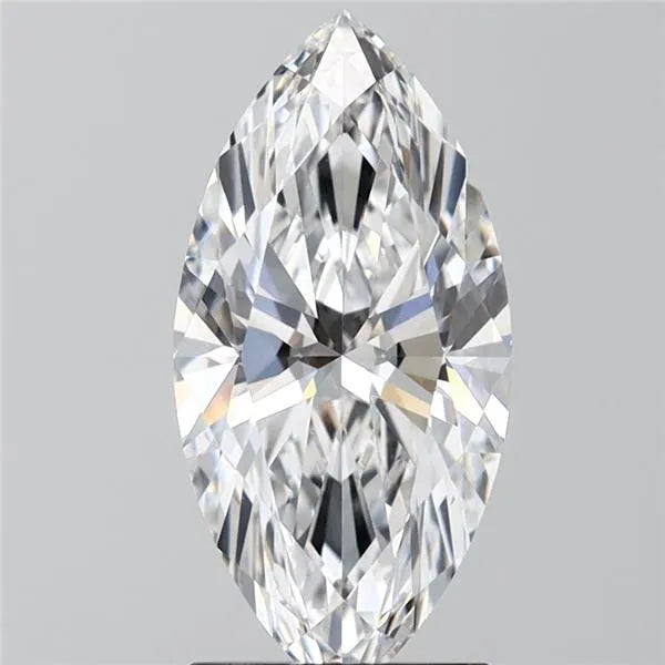2.07ct Marquise Lab Grown Diamond (Colour E, Clarity VVS1, IGI Certified)