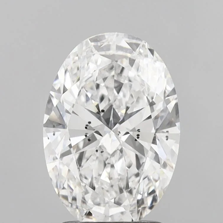 2.07ct Oval Lab Grown Diamond (Colour D, Clarity SI2, IGI Certified)