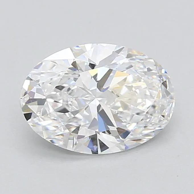 2.07ct Oval Lab Grown Diamond (Colour D, Clarity VVS1, IGI Certified)