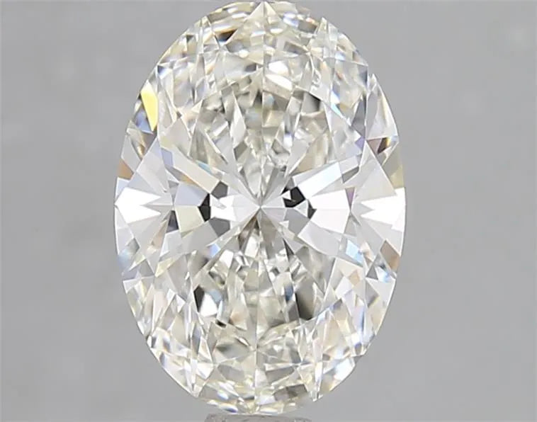 2.07ct Oval Lab Grown Diamond (Colour G, Clarity VVS2, IGI Certified)