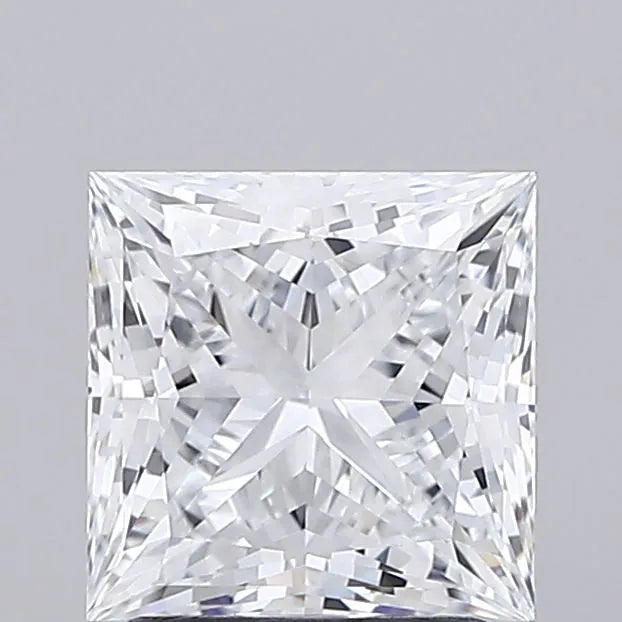 2.07ct Princess Lab Grown Diamond (Colour E, Clarity VVS1, IGI Certified)