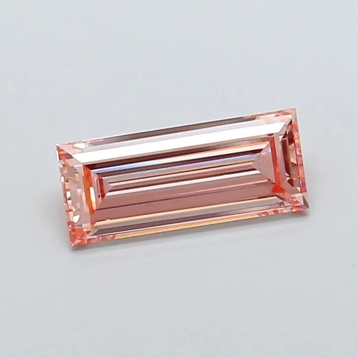 2.08ct Baguette Lab Grown Diamond (Colour Fancy Pink, Clarity VVS2, IGI Certified)