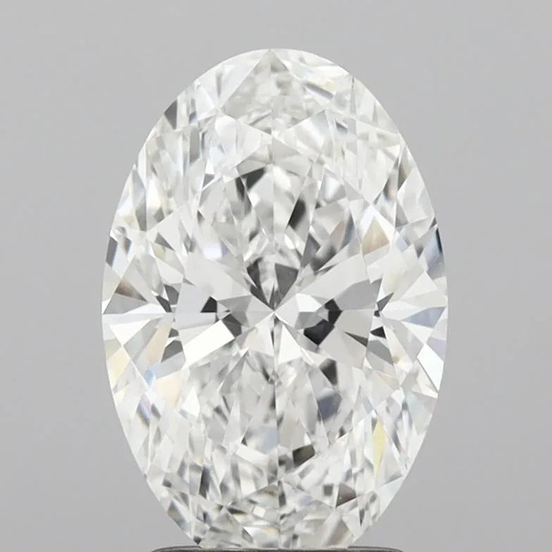 2.08ct Oval Lab Grown Diamond (Colour E, Clarity VVS2, IGI Certified)