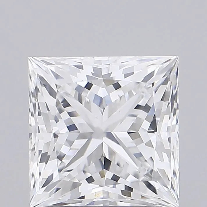 2.08ct Princess Lab Grown Diamond (Colour D, Clarity VVS2, IGI Certified)