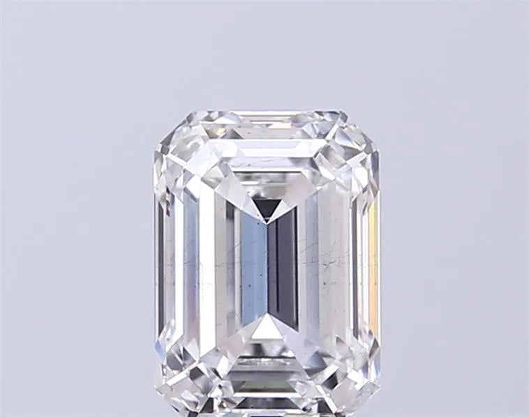 2.09ct Emerald Lab Grown Diamond (Colour D, Clarity SI1, IGI Certified)