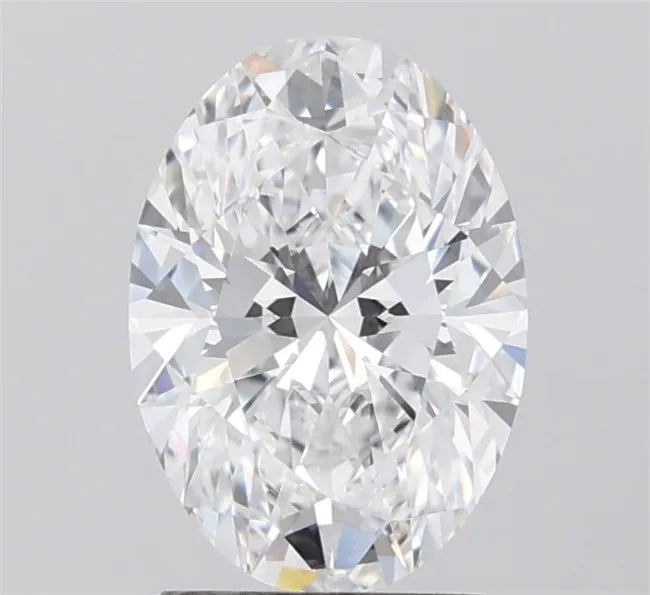 2.09ct Oval Lab Grown Diamond (Colour D, Clarity VVS1, IGI Certified)