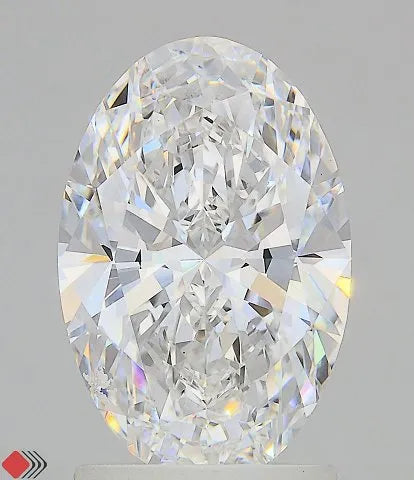 2.09ct Oval Lab Grown Diamond (Colour D, Clarity VVS2, IGI Certified)