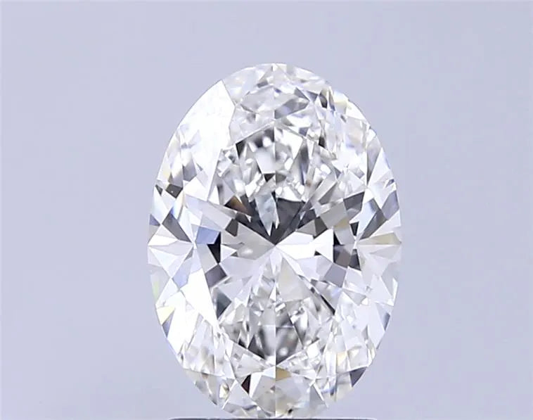 2.09ct Oval Lab Grown Diamond (Colour F, Clarity VVS2, IGI Certified)