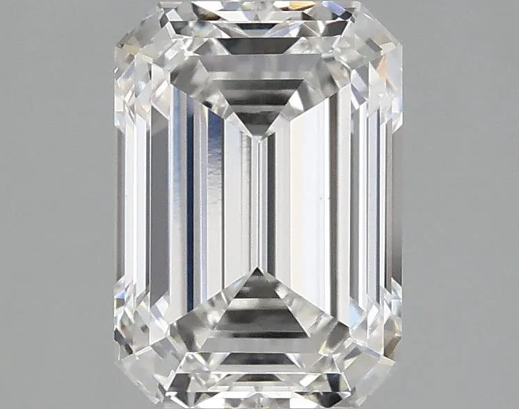 2.10ct Emerald Lab Grown Diamond (Colour F, Clarity VVS2, IGI Certified)