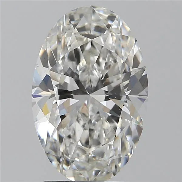 2.10ct Oval Lab Grown Diamond (Colour E, Clarity VS2, IGI Certified)