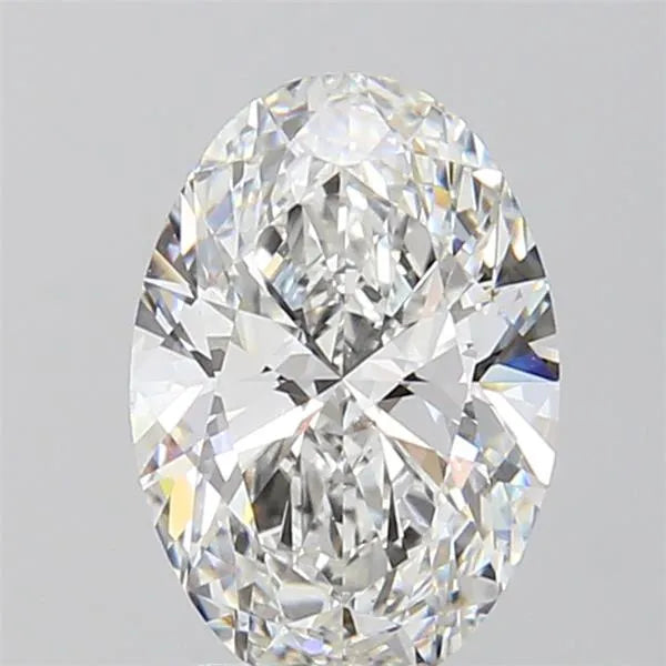 2.10ct Oval Lab Grown Diamond (Colour E, Clarity VS2, IGI Certified)