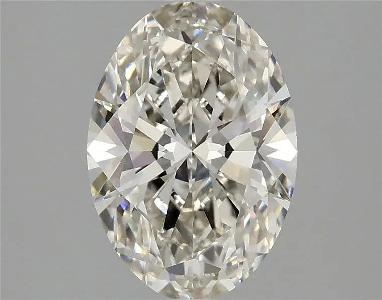 2.10ct Oval Lab Grown Diamond (Colour H, Clarity VVS2, IGI Certified)