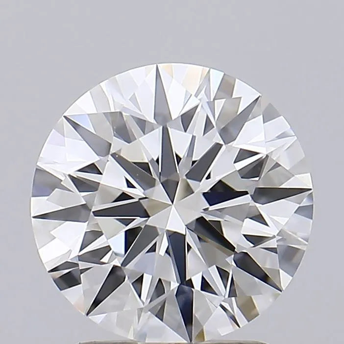 2.10ct Round Lab Grown Diamond (Colour D, Clarity IF, Cut ID, IGI Certified)