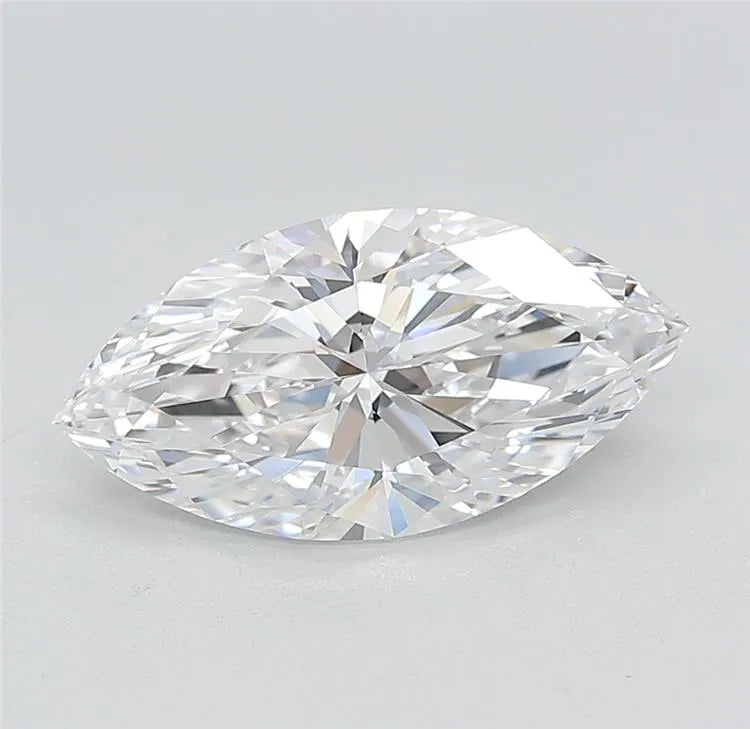 2.11ct Marquise Lab Grown Diamond (Colour D, Clarity IF, Cut EX, IGI Certified)