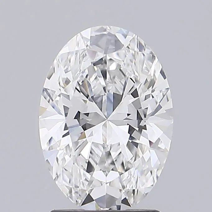 2.11ct Oval Lab Grown Diamond (Colour E, Clarity VVS2, IGI Certified)