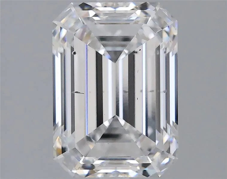 2.12ct Emerald Lab Grown Diamond (Colour E, Clarity SI1, IGI Certified)