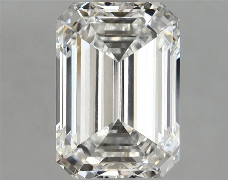 2.12ct Emerald Lab Grown Diamond (Colour F, Clarity VVS2, IGI Certified)