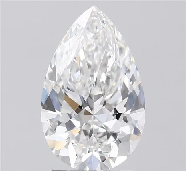 2.12ct Pear Lab Grown Diamond (Colour E, Clarity VVS2, IGI Certified)