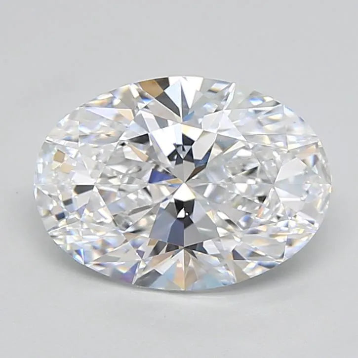 2.13ct Oval Lab Grown Diamond (Colour D, Clarity VVS1, IGI Certified)