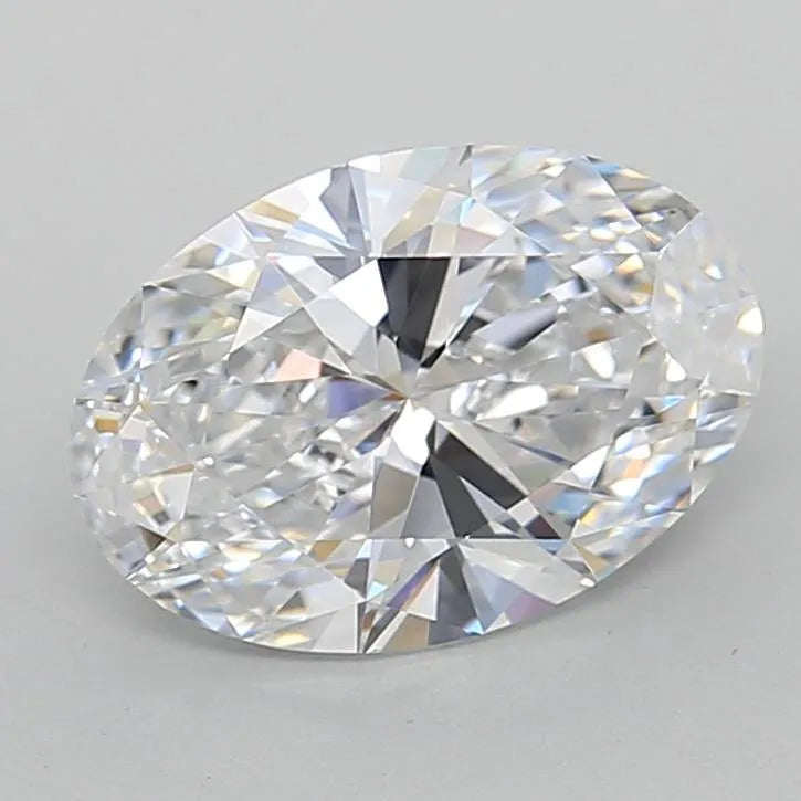 2.13ct Oval Lab Grown Diamond (Colour D, Clarity VVS2, IGI Certified)