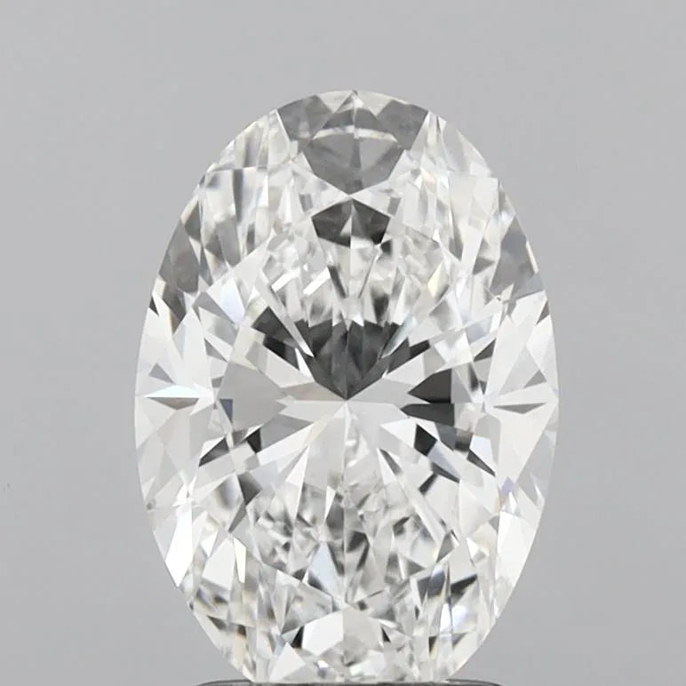 2.13ct Oval Lab Grown Diamond (Colour E, Clarity VVS2, IGI Certified)