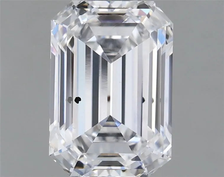 2.14ct Emerald Lab Grown Diamond (Colour E, Clarity SI1, IGI Certified)