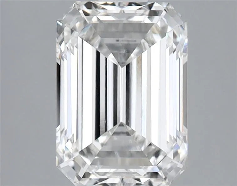 2.14ct Emerald Lab Grown Diamond (Colour F, Clarity VVS2, IGI Certified)