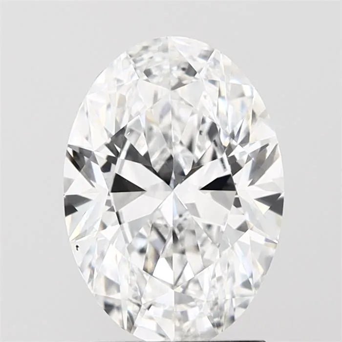 2.15ct Oval Lab Grown Diamond (Colour E, Clarity VVS2, IGI Certified)