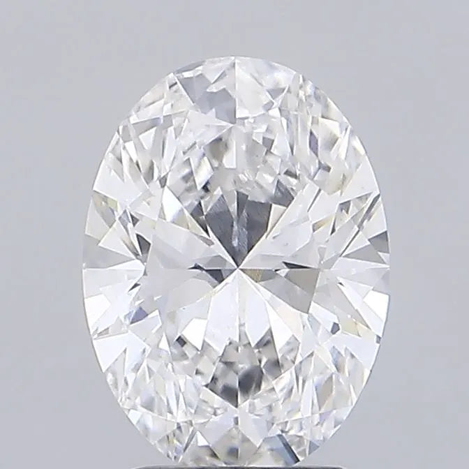 2.16ct Oval Lab Grown Diamond (Colour E, Clarity VVS2, IGI Certified)