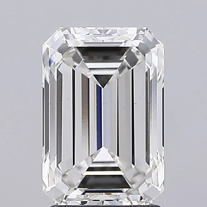 2.17ct Emerald Lab Grown Diamond (Colour G, Clarity VS1, IGI Certified)