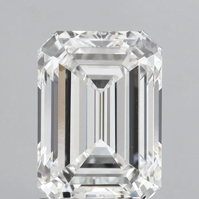 2.18ct Emerald Lab Grown Diamond (Colour E, Clarity VVS1, IGI Certified)