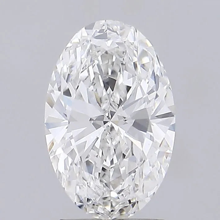 2.18ct Oval Lab Grown Diamond (Colour E, Clarity VS1, IGI Certified)